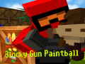 խաղ Blocky Gun Paintball