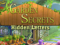 խաղ Garden Secrets Hidden Letters