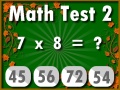 խաղ Math Test 2