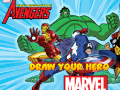 խաղ Marvel Draw Your Hero