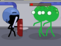 խաղ Stickmen Versus Zombies