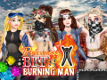 խաղ Princess BFFS Burning Man