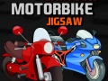 խաղ Cartoon Motorbike Jigsaw