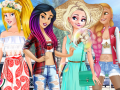 խաղ Princesses Welcome Summer Party