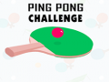 խաղ Ping Pong Challenge