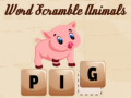 խաղ Word Scramble Animals