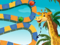 խաղ Giraffe Dice Race