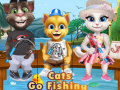 խաղ Cats Go Fishing