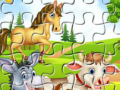 խաղ Farm Animals Jigsaw