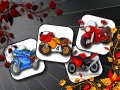 խաղ Cartoon Motorbikes Memory