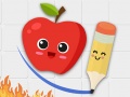 խաղ Fruit Escape: Draw Line