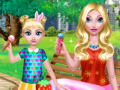 խաղ Mommy And Daughter Summer Day