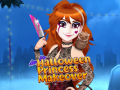 խաղ Halloween Princess Makeover
