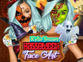 խաղ Kylie Jenner Halloween Face Art