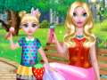 խաղ Mommy & Daughter Summer Day 