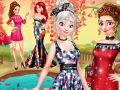 խաղ Princesses BFFs Fall Party