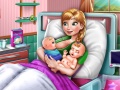 խաղ Ice Princess Twins Birth