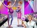 խաղ Pregnant Princesses Catwalk Show