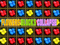 խաղ Flowers Blocks Collapse