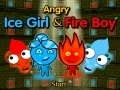 խաղ Angry Ice Girl and Fire Boy