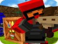 խաղ Blocky Gun Paintball 2