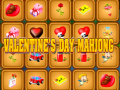խաղ Valentines Day Mahjong