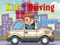 խաղ Kids Driving Jigsaw 