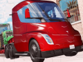 խաղ Testla Truck Jigsaw
