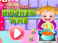 խաղ Baby Hazel Kitchen Time