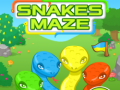 խաղ Snakes Maze