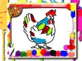 խաղ Chicken Coloring Book