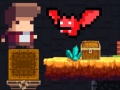խաղ Tiny Man and Red Bat