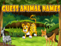 խաղ Guess Animal Names