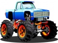 խաղ Monster Truck Puzzle