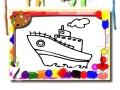խաղ Back To School: Cartoon Coloring Time