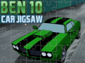 խաղ Ben 10 Car Jigsaw 