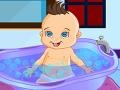 խաղ Cute Baby Bathing
