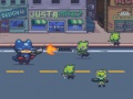 խաղ Cat Gunner vs Zombies