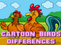 խաղ Cartoon Birds Differences