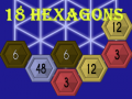 խաղ 18 hexagons
