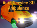 խաղ Auto Service 3D Ambulance