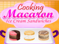 խաղ Cooking Macaron Ice Cream Sandwiches