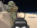խաղ Beach Assault Gungame Survival