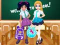 խաղ Jacqueline and Eliza School Bag Design Contest