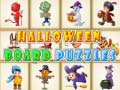 խաղ Halloween Board Puzzles