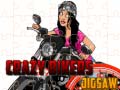 խաղ Crazy Bikers Jigsaw