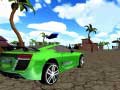 խաղ Xtreme Beach Car Racing