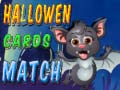 խաղ Halloween Cards Match