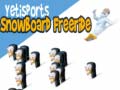 խաղ Yetisports Snowboard Freeride