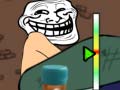 խաղ Troll Bottle Kick